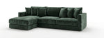 Remington 3 Piece Sectional with Left Arm Facing Chaise