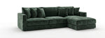 Remington 3 Piece Sectional with Right Arm Facing Chaise