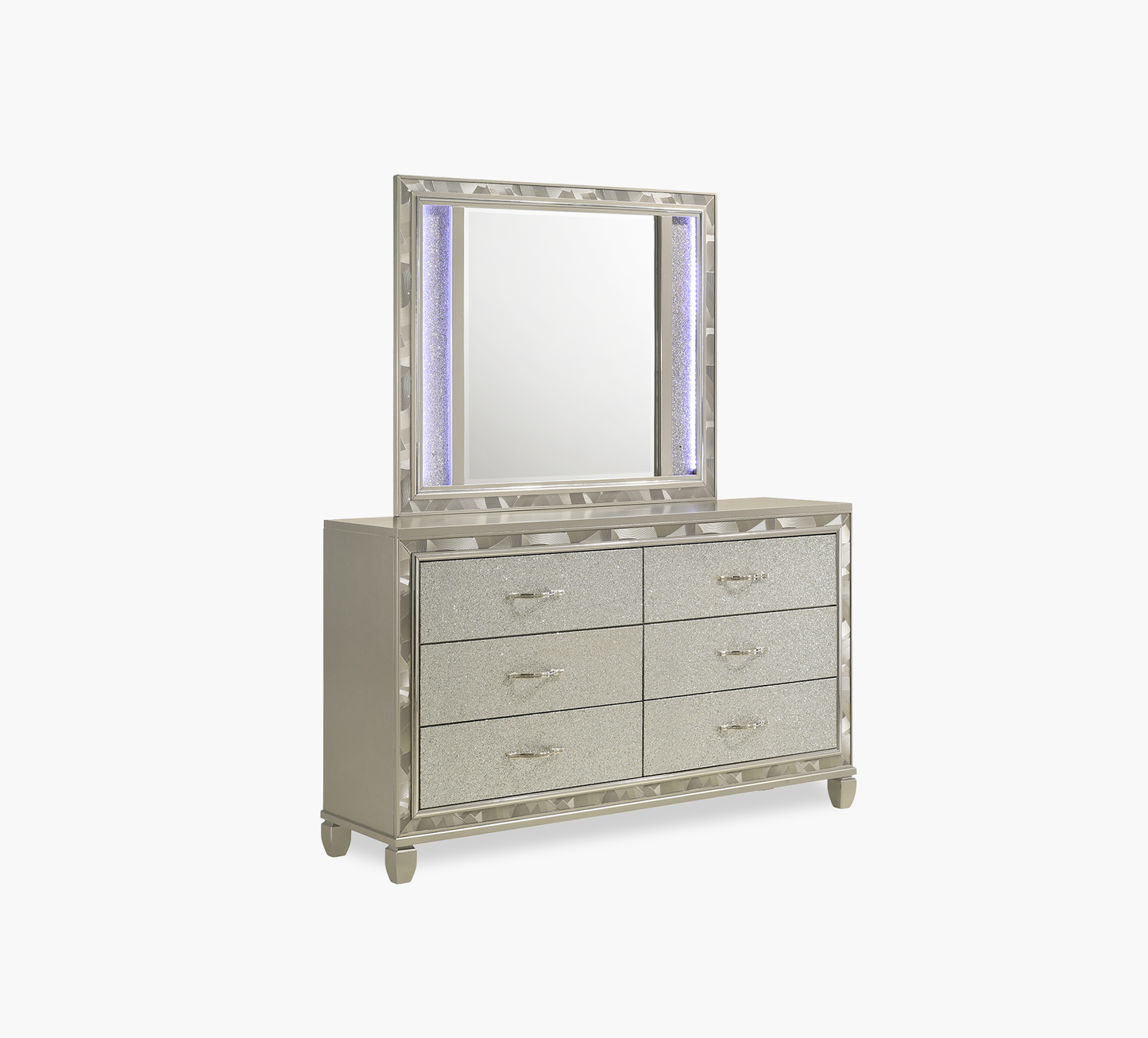 Radiance Square Lighted Mirror