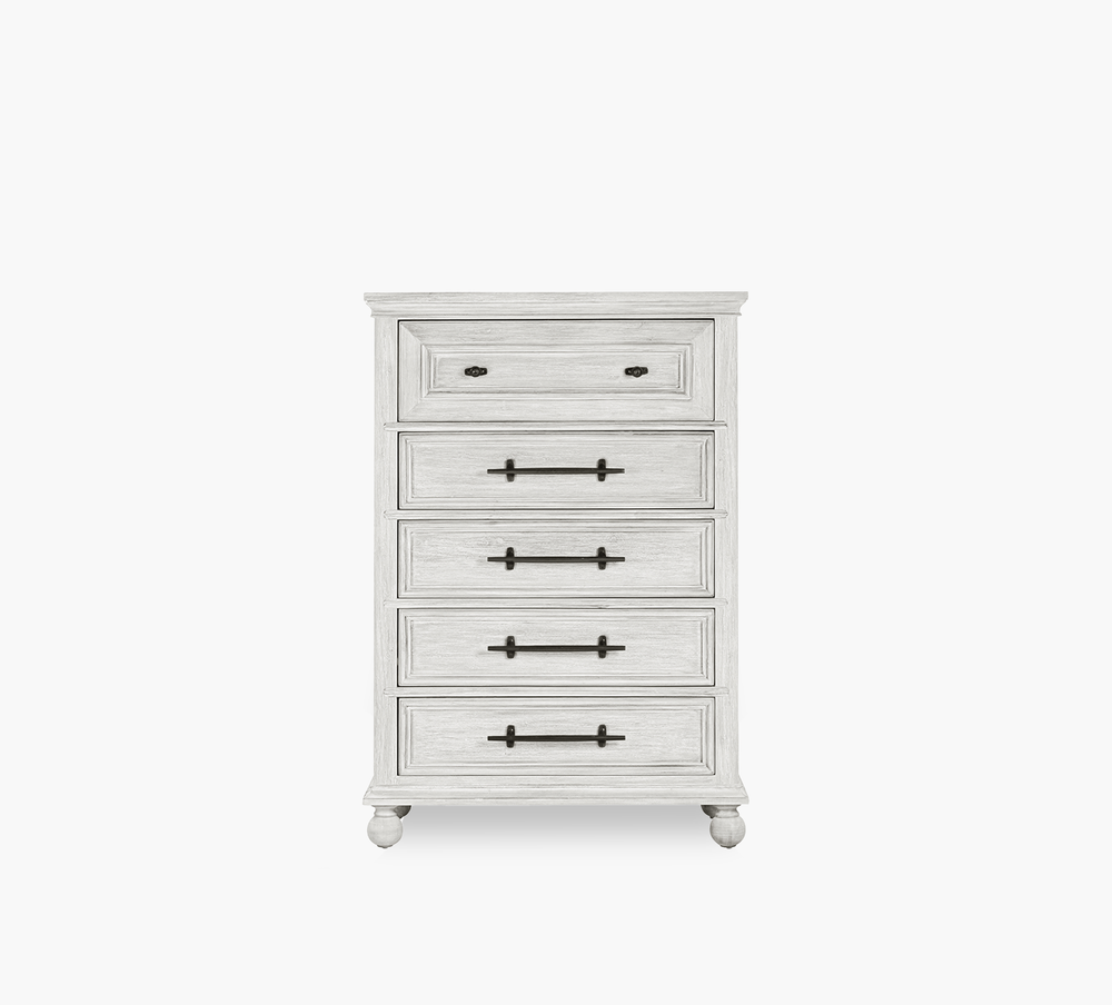 Hyde Park Light 5 Drawer Chest