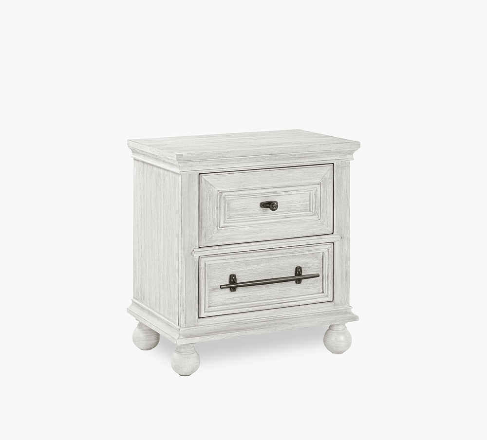 Hyde Park Light 2 Drawer Nightstand
