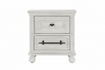 Hyde Park Light 2 Drawer Nightstand