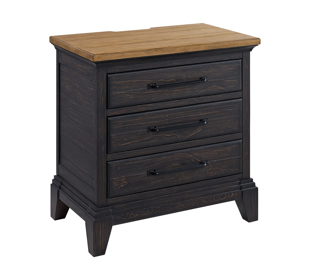 Montrose Nightstand with USB & Sensor Light