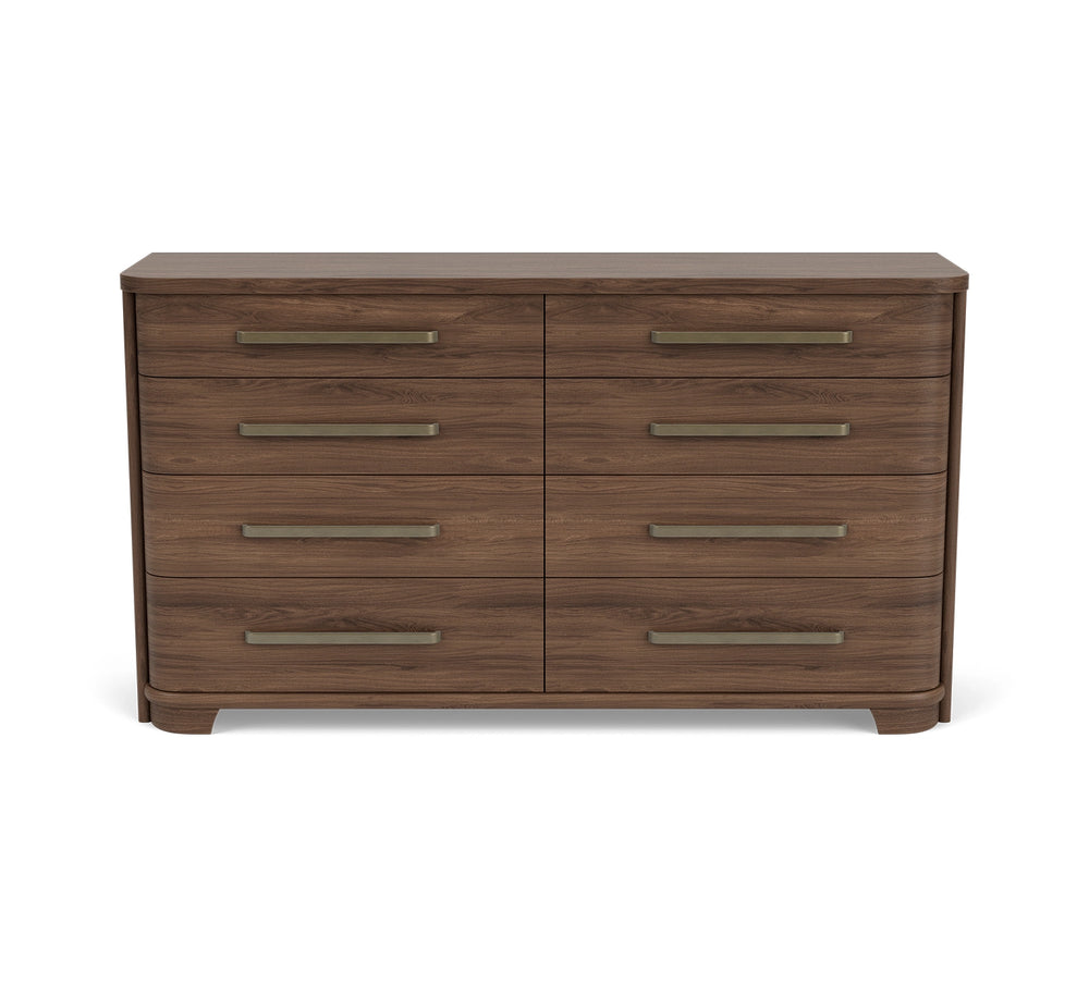 Delia Walnut 68" Dresser