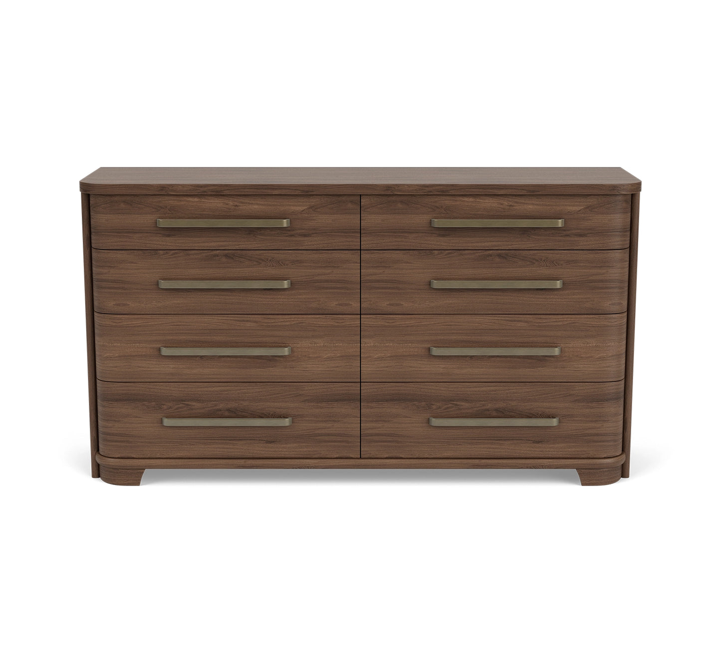 Delia Walnut 68" Dresser