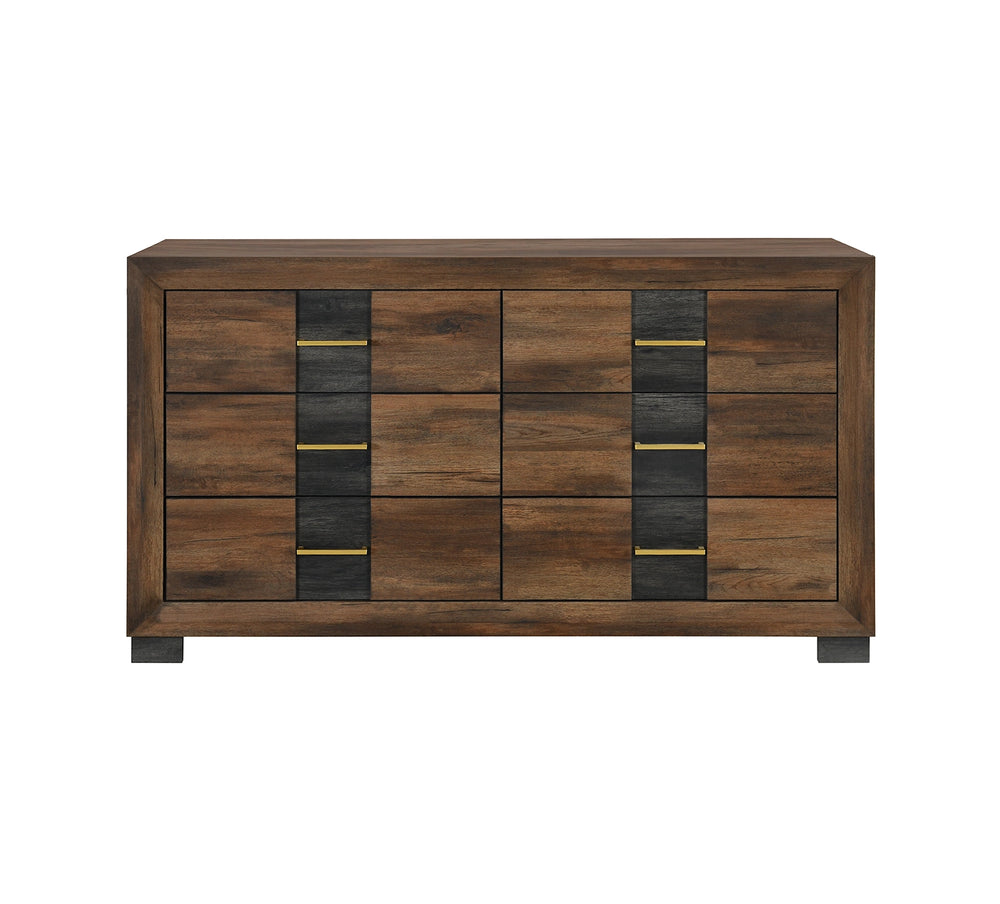 Optimus Brown 58" Dresser