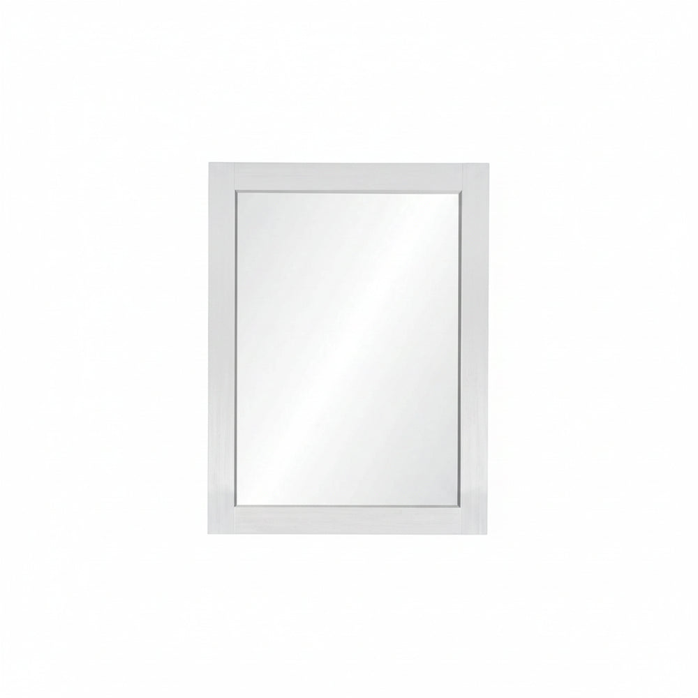 Performa White II Landscape Mirror