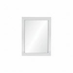 Performa White II Landscape Mirror