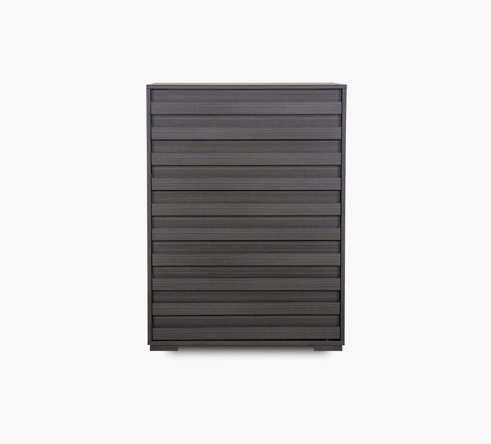 Performa Grey 5 Drawer Chest