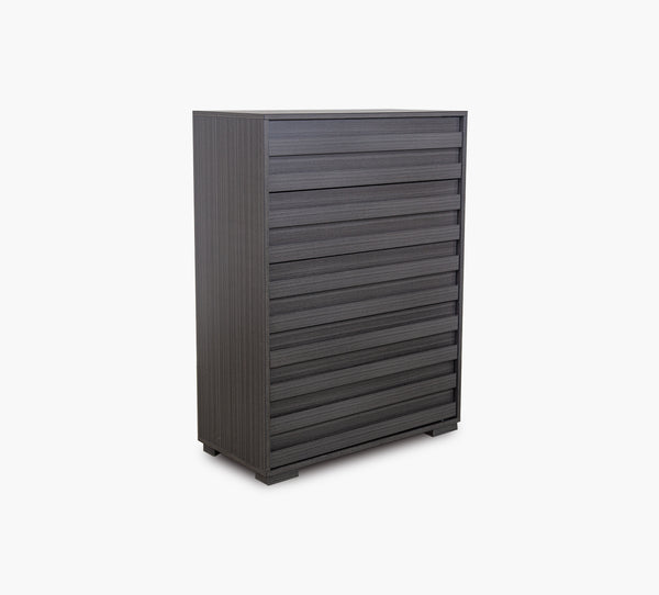 Performa Grey 5 Drawer Chest – Kane's Furniture
