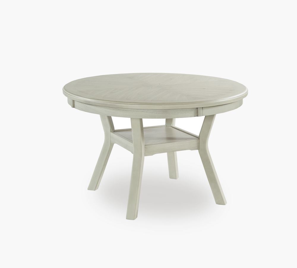 Albert White Round Dining Table