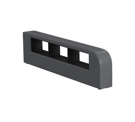 Valari Grey Side Bookcase
