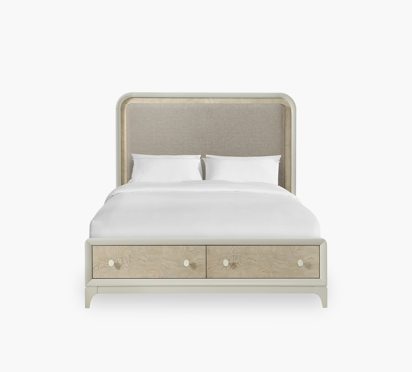 Buena Vista 3PC King Upholstered Bed