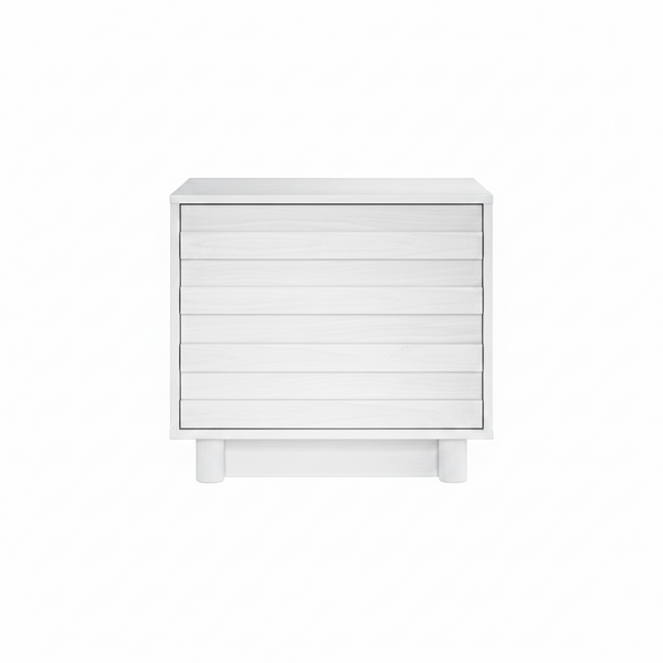 Performa White II 2 Drawer Nightstand