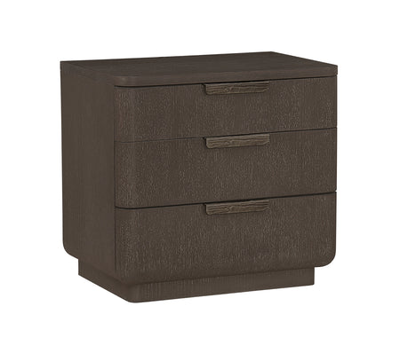 Circa Dark 3 Drawer Nightstand