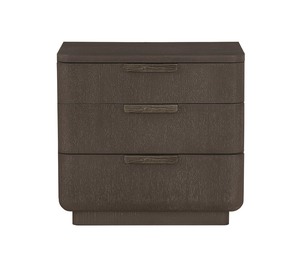 Circa Dark 3 Drawer Nightstand