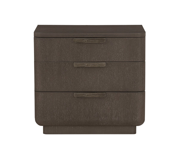 Circa Dark 3 Drawer Nightstand