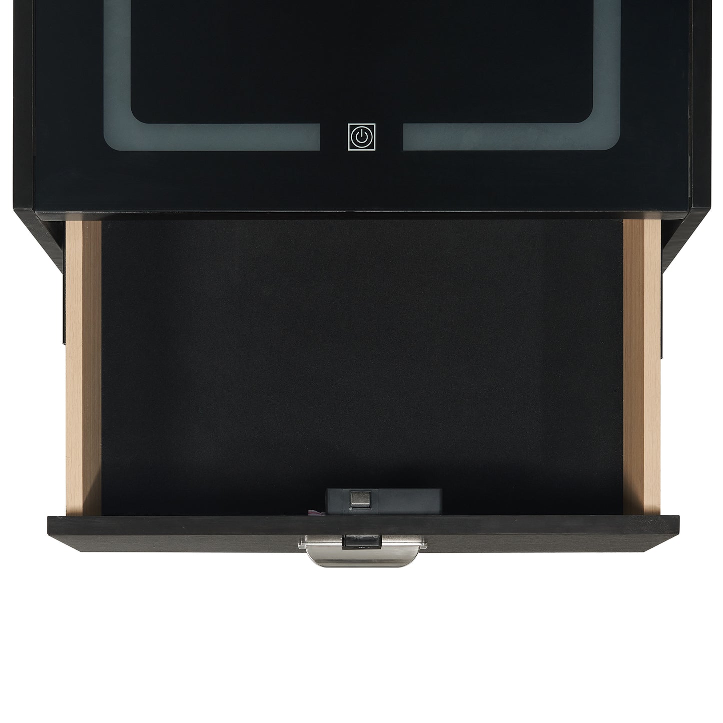 Mesita de noche electrónica Rio Black