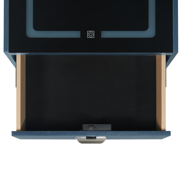 Mesita de noche electrónica Rio Blue