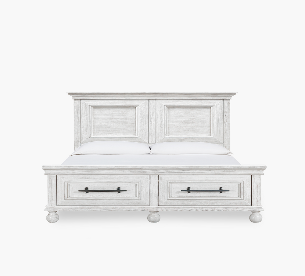 Hyde Park Light King Storage Bed