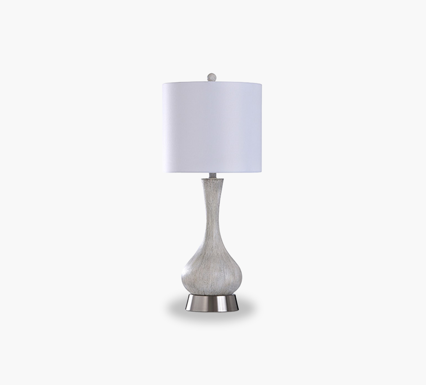 Aged Egg Shell Table Lamp