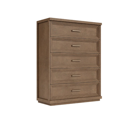 Cascade Brown 5 Drawer Chest