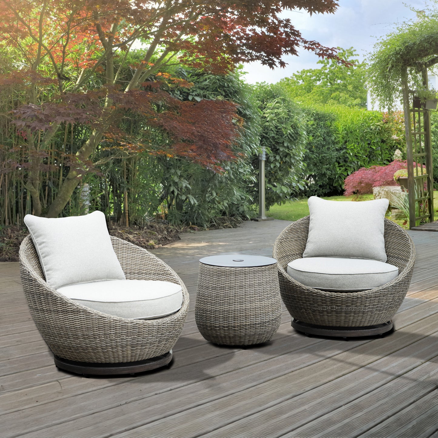 Adeline 3 Pack Outdoor Set