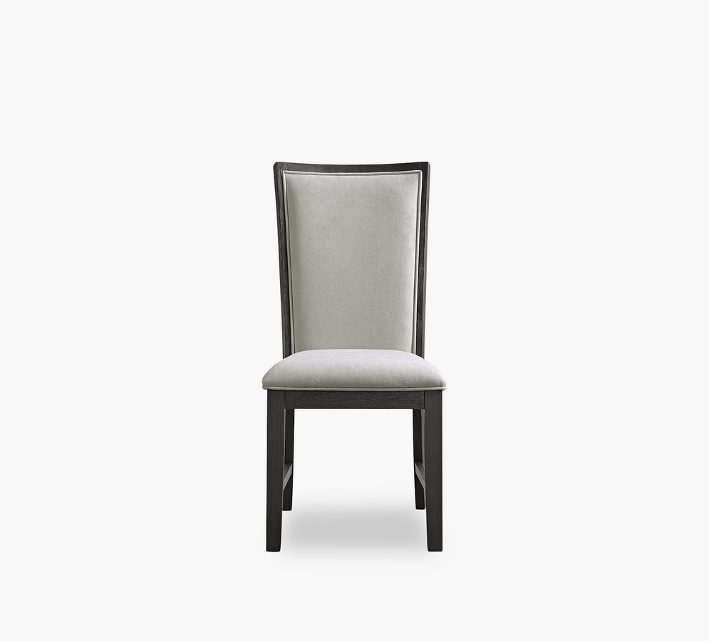 Cosmopolitan Side Chair Slat Back Beige