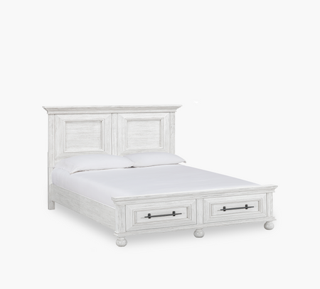 Hyde Park Light Queen Storage Bed