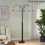 FIVEPOINT BLACK FLOOR LAMP