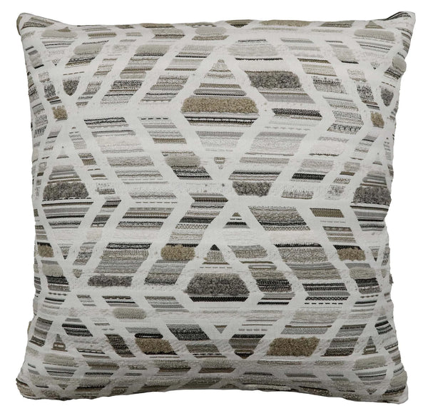 JOLENE PLATINUM PILLOW 20X20