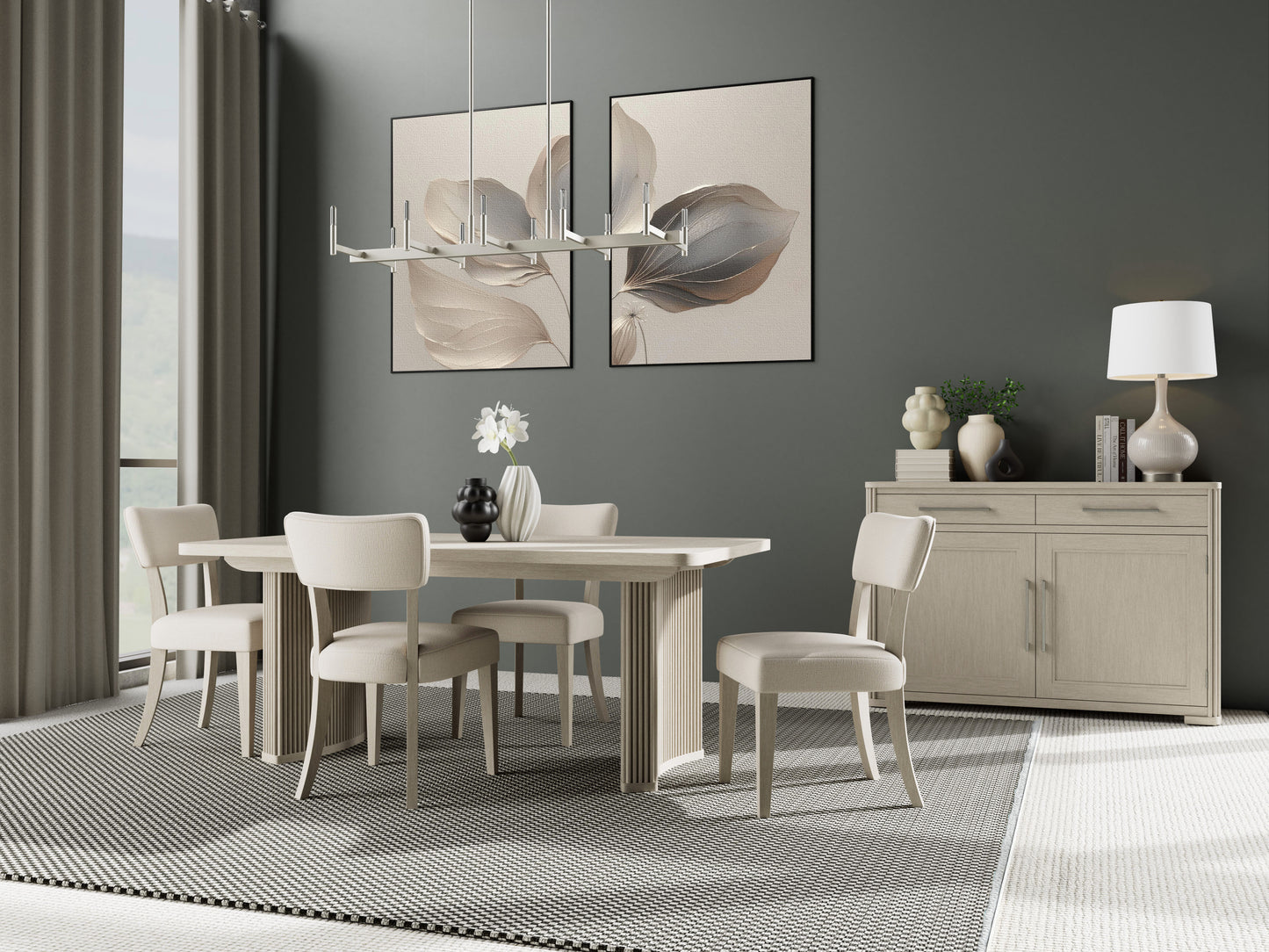 Alexis 7 Piece Rectangular Dining Set