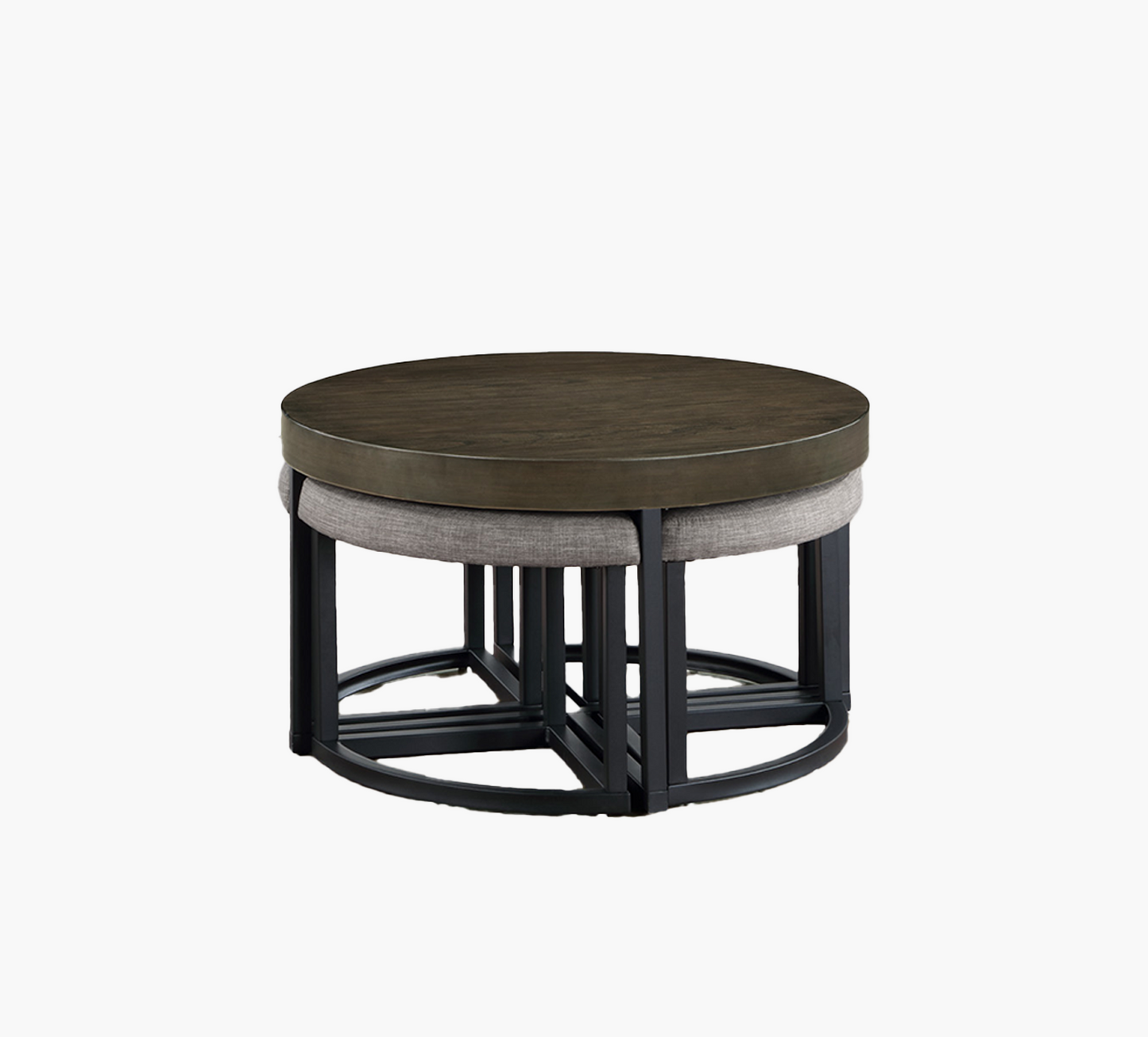 Yukon Cocktail Table with 4 Stools