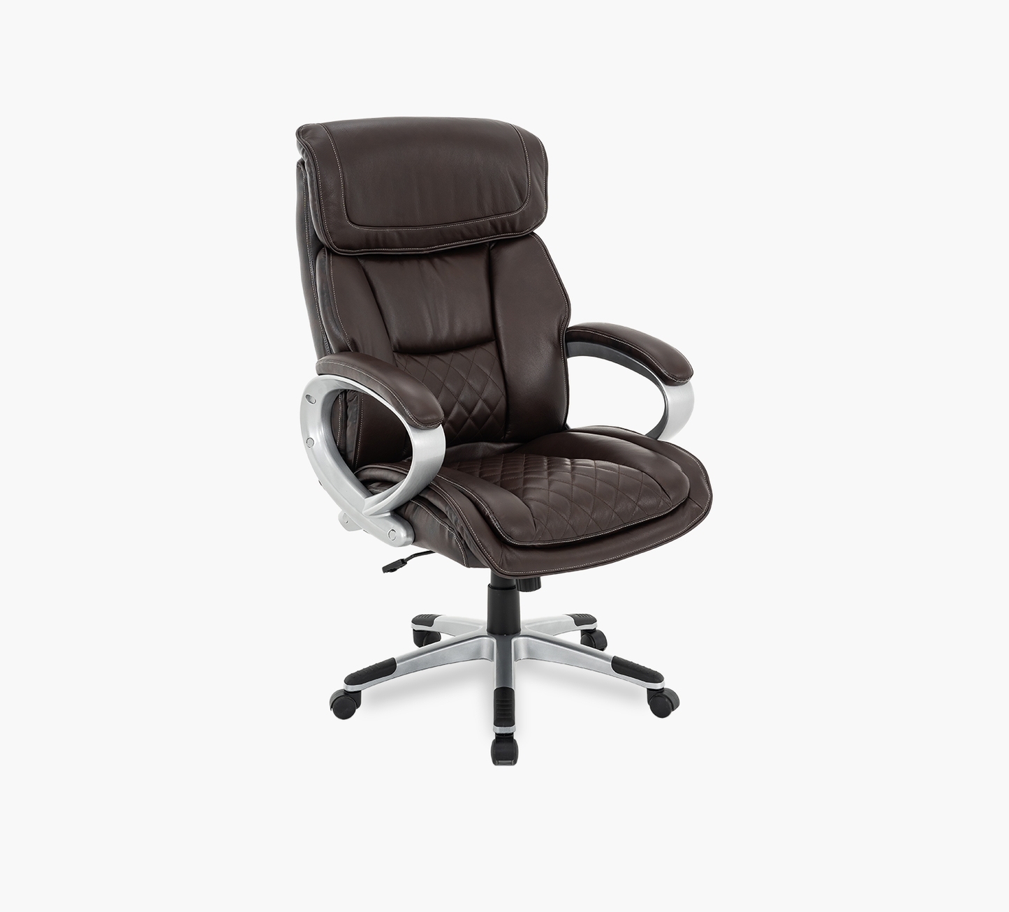 Alexander Swivel Leather Desk Chair