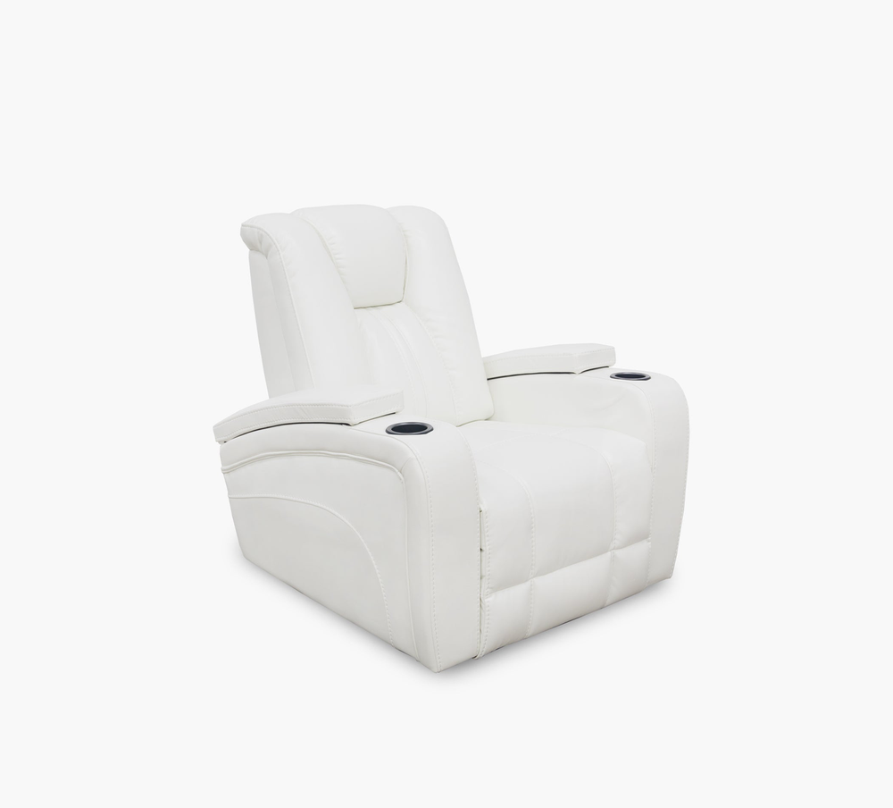 Sillón reclinable de gravedad cero Phantom White