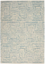 CARIBBEAN TEAL 5X8 RUG
