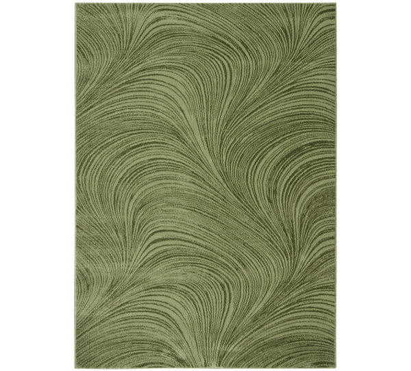 JUNGLE GREEN 8X10 RUG