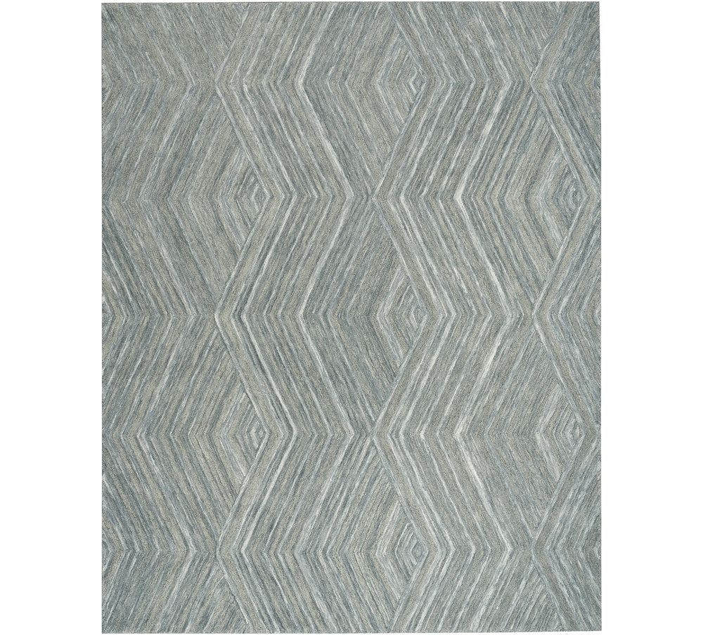 Graceful Blue 5x8 Rug