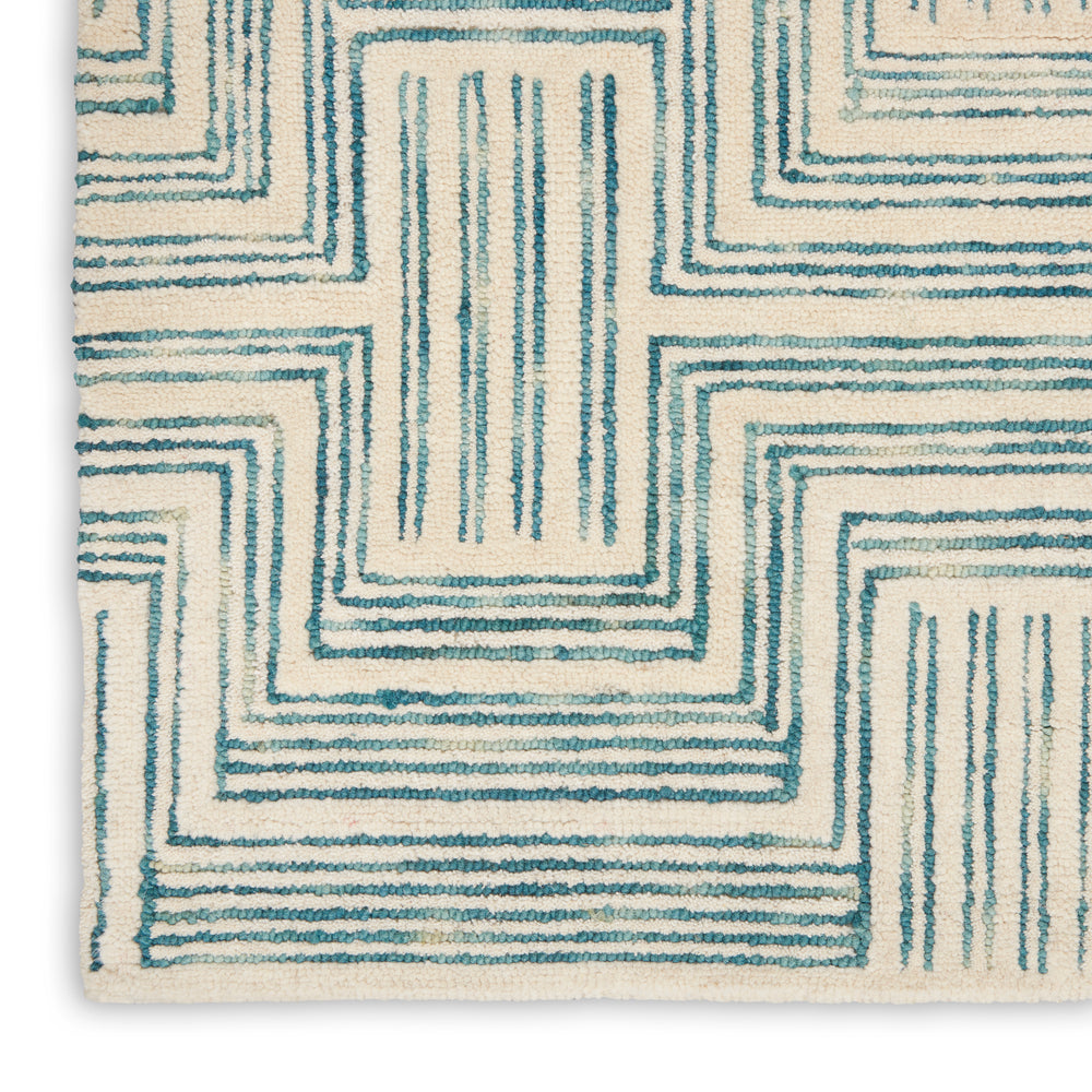 CARIBBEAN TEAL 8X10 RUG