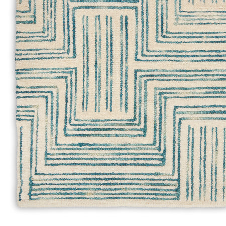CARIBBEAN TEAL 5X8 RUG