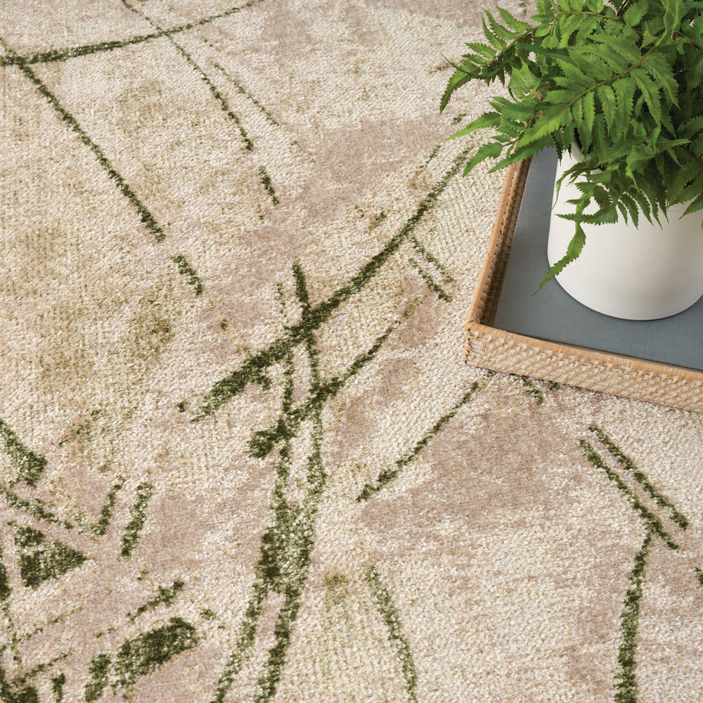 PAPYRUS GREEN 5x8 Rug