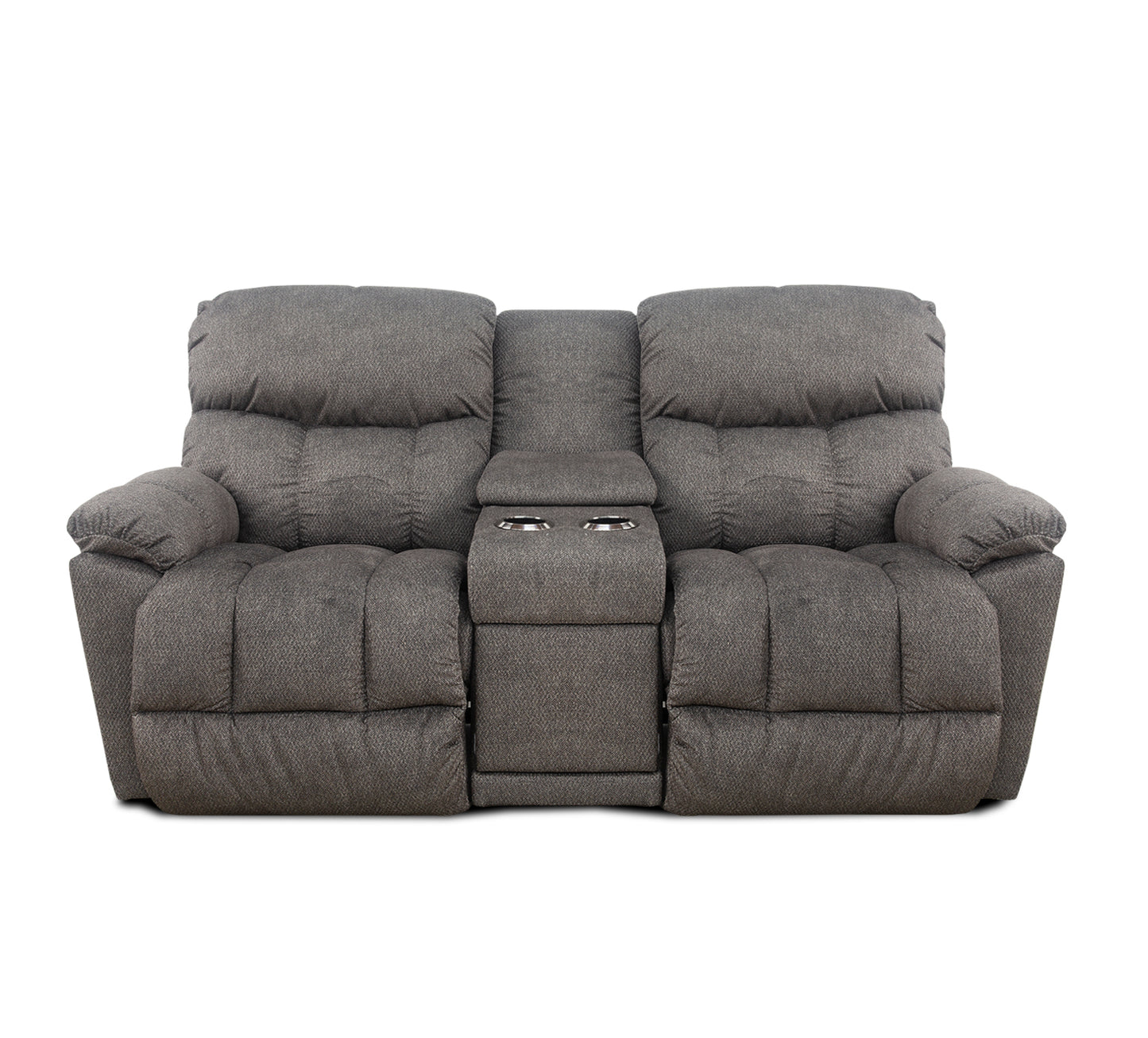 Aaron Power Console Loveseat with Power Headrests