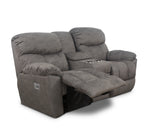 Aaron Power Console Loveseat with Power Headrests