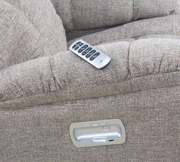 Aaron Mushroom La-Z-boy Triple Power Rocker Recliner