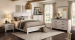 Adorna Two Tone 5 Piece King Panel Bedroom