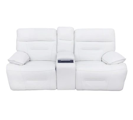 Alaska 3 Piece Zero Gravity Power Console Loveseat w-Power Headrest