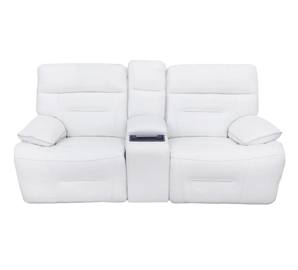 Alaska 3 Piece Zero Gravity Power Console Loveseat w-Power