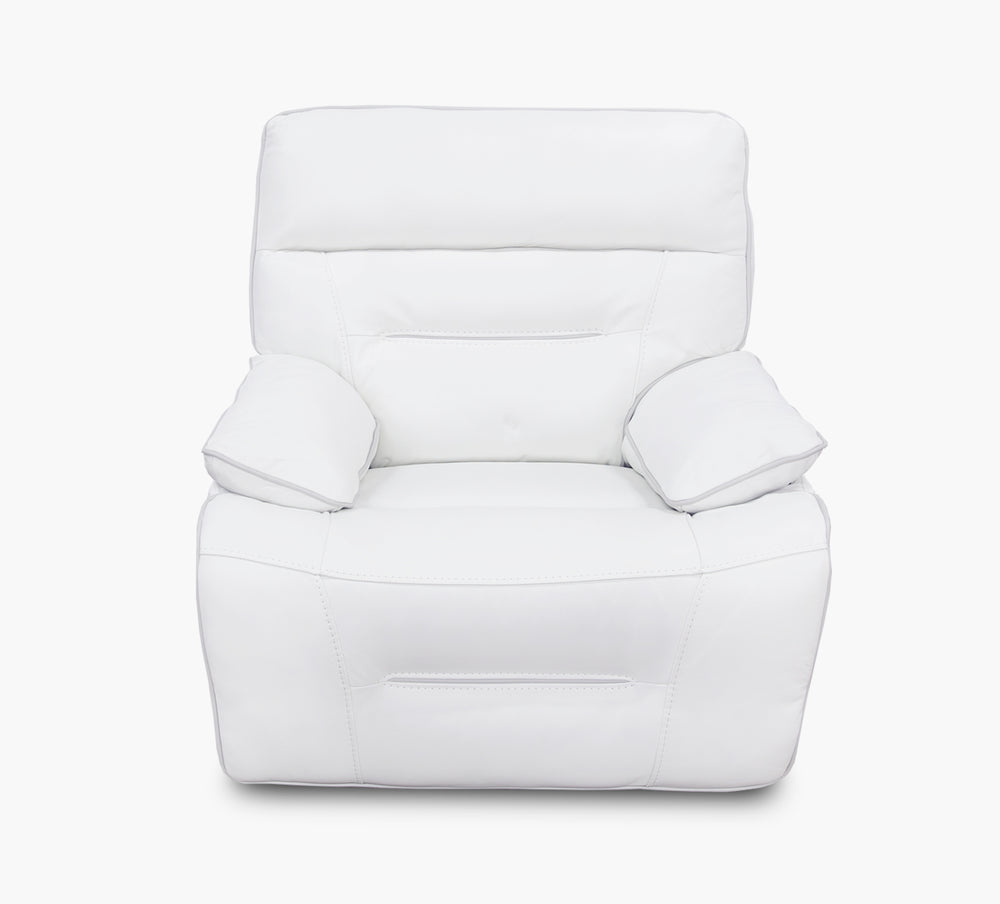 Sillón reclinable eléctrico Alaska con reposacabezas eléctrico