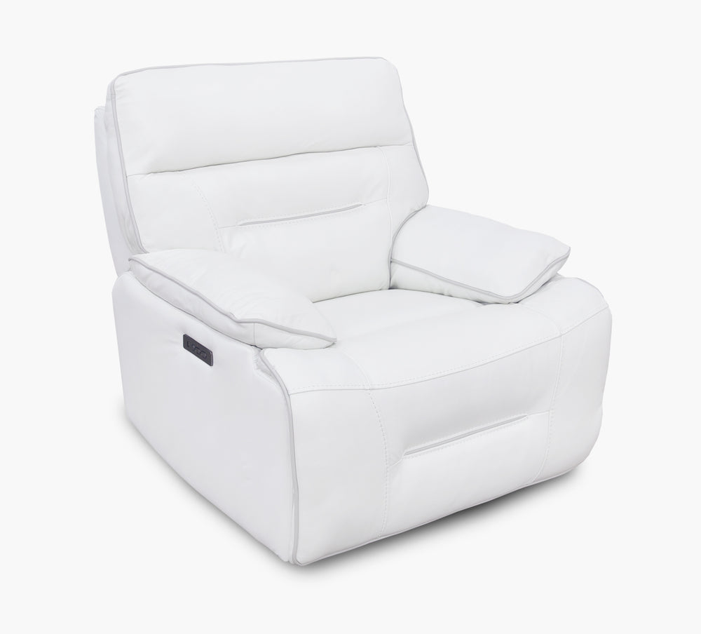 Sillón reclinable eléctrico Alaska con reposacabezas eléctrico