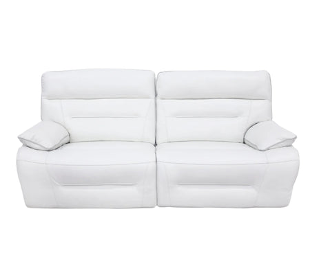Alaska Leather Zero Gravity Power Reclining Sofa with Power Headrest